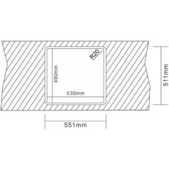 Мойка кухонная Interline ELEGANT Sateen PR Фото 5