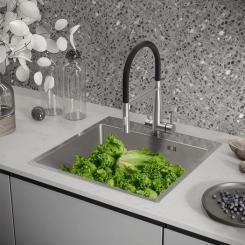 Мойка кухонная Interline ELEGANT Sateen PR Фото 7