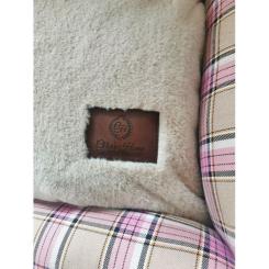 Лежак для животных Chloe's Home Дублин М розовый Фото 2