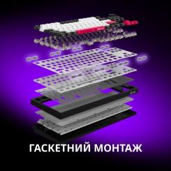 Клавиатура Lorgar KBP70TKLW Wireless TKL Mechanical Pro UA Beige Фото 5