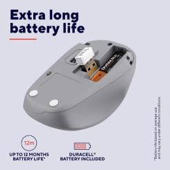 Мышка Trust Yvi+ Silent Wireless White Фото 7