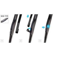 Щетка стеклоочистителя OXIMO гібридна 450 mm / 18 Фото 3