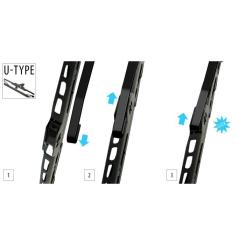 Щетка стеклоочистителя OXIMO каркасна 450 mm / 18 Фото 3