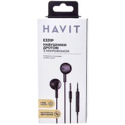 Наушники Havit HV-E331P Black Фото 2