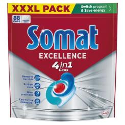 Таблетки для посудомоечных машин Somat Excellence 88 шт. Фото