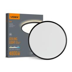 Светильник Videx DL5R 44W 3000K-4000K-5000K Black Фото