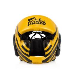 Боксерский шлем Fairtex HG16 Gold XL Фото 2