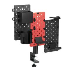 Органайзер для стола OfficePro 3-piece desk mounted rotating pegboard Фото