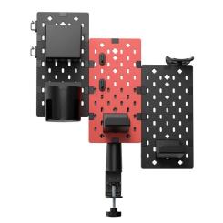 Органайзер для стола OfficePro 3-piece desk mounted rotating pegboard Фото 1