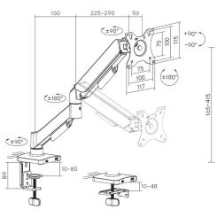 Кронштейн OfficePro MA511B Фото 4
