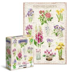 Пазл DoDo Easy-L Ботаника. Цветочный сад Фото 1