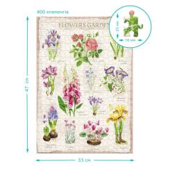Пазл DoDo Easy-L Ботаника. Цветочный сад Фото 4