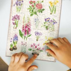 Пазл DoDo Easy-L Ботаника. Цветочный сад Фото 5