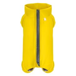 Дождевик для животных WAUDOG Clothes водонепроницаемый L55 желтый Фото