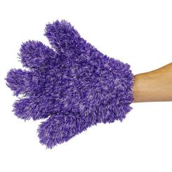 Автомобильная салфетка Chemical Guys Purple 5-Finger Mitt Фото 1