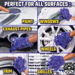 Автомобильная салфетка Chemical Guys Purple 5-Finger Mitt Фото 7