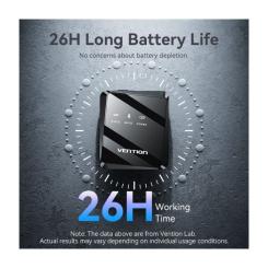 Микрофон Vention USB-C 2-Pack Wireless Lavalier Black Фото 9