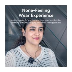 Микрофон Vention USB-C 2-Pack Wireless Lavalier Black Фото 7