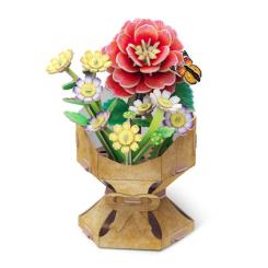 Пазл Cubic Fun трехмерный Букет цветов Камелия Фото 1