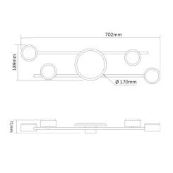 Светильник Videx під лампу 4xGX53 Фото 2