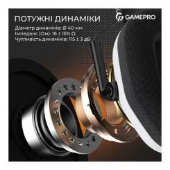 Наушники GamePro Genesis Mercury Pro 3-Mode White Фото 9