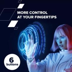 Мышка Canyon OnClick 20 Wireless Pink Фото 8