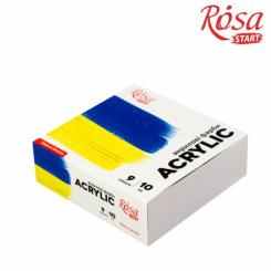 Акриловые краски Rosa START Ukraine 9 x10 мл Фото