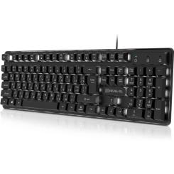 Клавиатура REAL-EL RK-7015 USB Black Фото 5