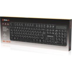 Клавиатура REAL-EL RK-7015 USB Black Фото 8