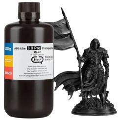 Фотополимерная смола ELEGOO Resin, ABS-like 3.0 pro 1кг, black Фото