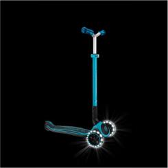 Самокат Globber Ace колеса з підсвіткою Аква Фото 7