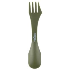 Ложка-вилка туристическая Tribe Spork пластикова olive Фото