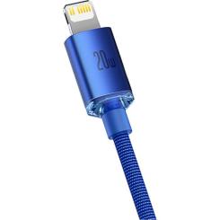 Дата кабель Baseus USB-C to Lightning 2.0m 20W blue Фото 2