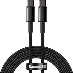 Дата кабель Baseus USB-C to USB-C 2.0m 100W black Фото