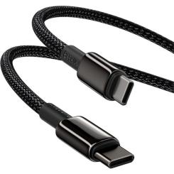 Дата кабель Baseus USB-C to USB-C 2.0m 100W black Фото 2