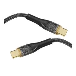 Дата кабель Essager USB-C to USB-C 1.0m 100W black Фото 1