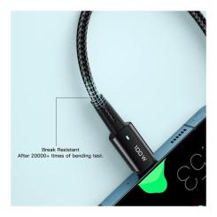 Дата кабель Essager USB-C to USB-C 3.0m 100W black Фото 5