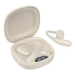 Наушники Choetech Open-ear з LED дисплеєм Beige Фото