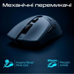 Мышка RAWM SA-SL01C Wireless/Bluetooth White Фото 3