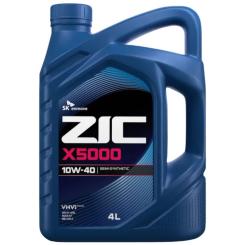 Моторное масло ZIC 10W-40 X5000 4л Фото