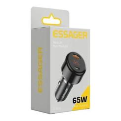 Зарядное устройство Essager 1xUSB-C 65W + 1xUSB blue Фото 2