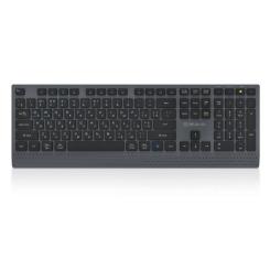 Клавиатура REAL-EL RK-715W Wireless/Bluetooth Black/Gray Фото