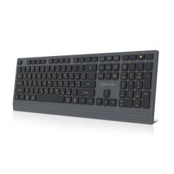 Клавиатура REAL-EL RK-715W Wireless/Bluetooth Black/Gray Фото 3