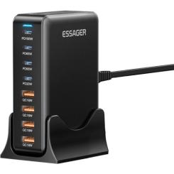 Зарядное устройство Essager 4xUSB-C + 4xUSB 320W GaN Фото 2