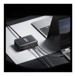 Зарядное устройство Essager 4xUSB-C + 4xUSB 320W GaN Фото 4