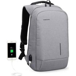 Рюкзак для ноутбука Kingsons 13.3" laptop backpack Light Grey Фото 3