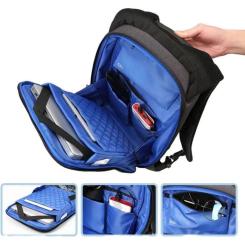 Рюкзак для ноутбука Kingsons 13.3" laptop backpack Light Grey Фото 6