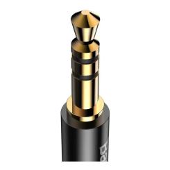 Кабель мультимедийный Baseus USB-C to 3.5mm M 1.2m black Фото 3