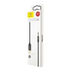 Кабель мультимедийный Baseus USB-C to 3.5mm M 1.2m black Фото 4