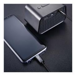 Кабель мультимедийный Baseus USB-C to 3.5mm M 1.2m black Фото 6